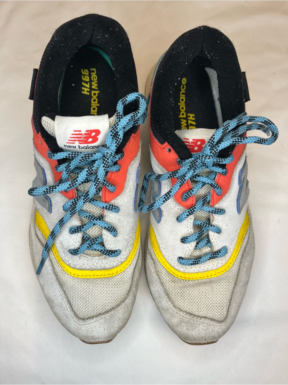 New Balance 997H CM997HJL Low Top Suede Cushion Colorblock MultiColor LOOK Photo